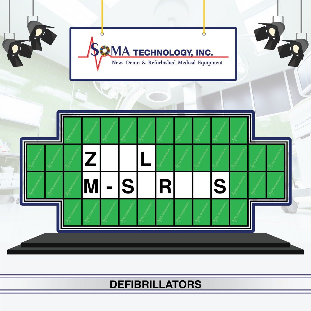 Wheel of Fortune - Defibrillators - Zoll M-Series - Soma Technology, Inc.