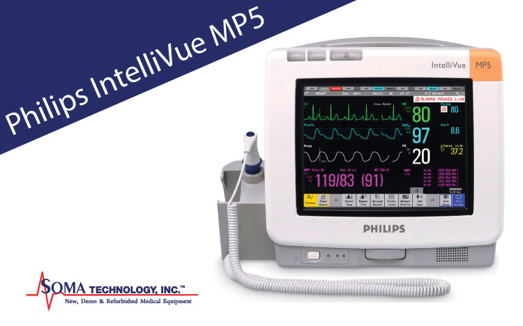 Philips IntelliVue MP5 - Bedside Patient Monitor - Soma Technology, Inc.