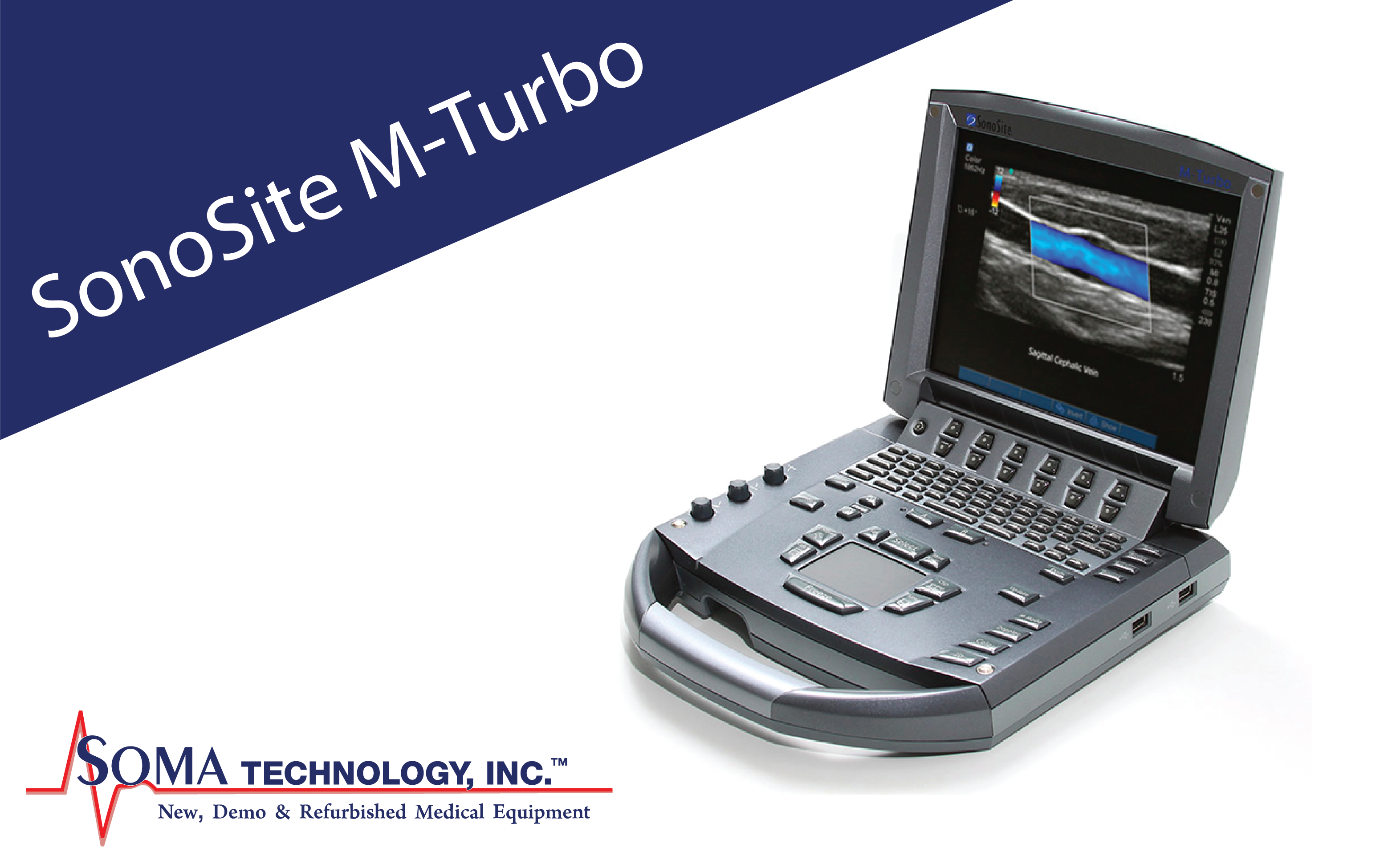 SonoSite M-Turbo Ultrasound Machine - Soma Technology, Inc.