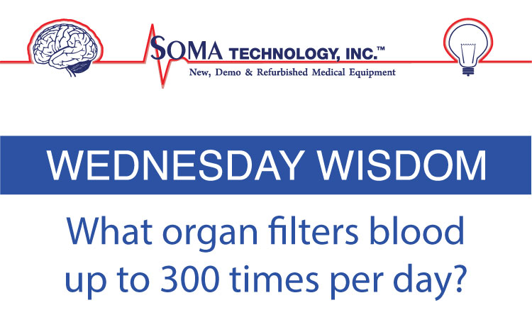 Wednesday Wisdom Organ Blood Filtration - Soma Technology, Inc.