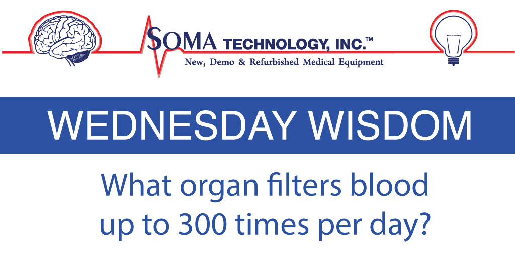 Wednesday Wisdom Organ Blood Filtration - Soma Technology, Inc.