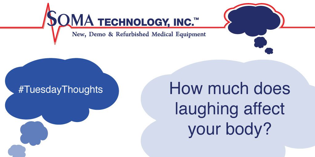 How much does laughing affect your body? - Soma Technology, Inc.