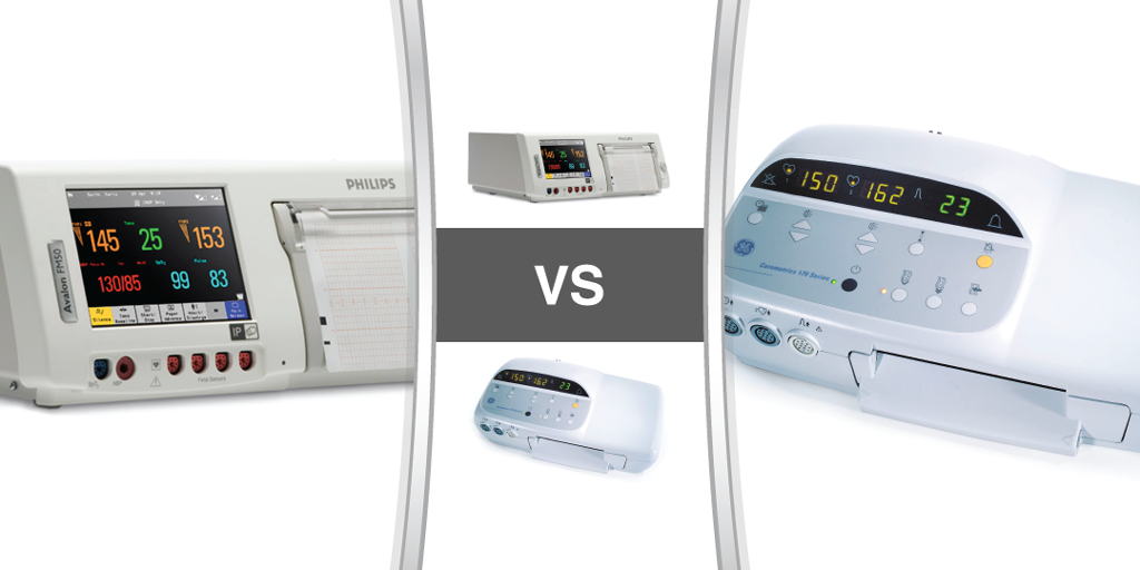 Philips Avalon FM50 Compared to the GE Corometrics 170 - Fetal Monitors - Soma Technology, Inc.
