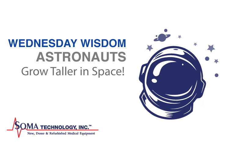Astronauts grow taller in space - Soma Technology, Inc.