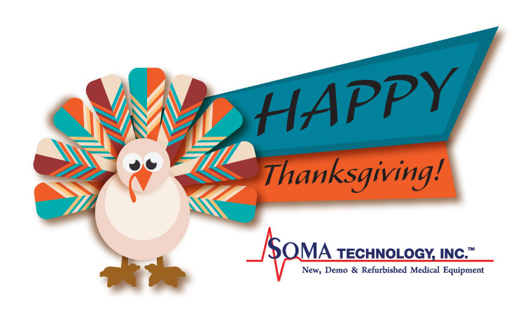 Happy Thanksgiving from Soma Technology, Inc.