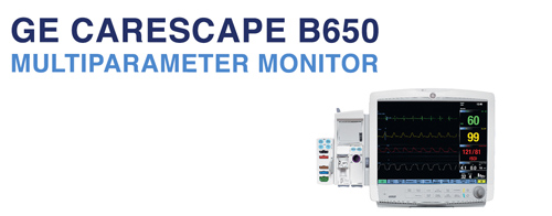 GE CARESCAPE B650 Multiparameter Monitor