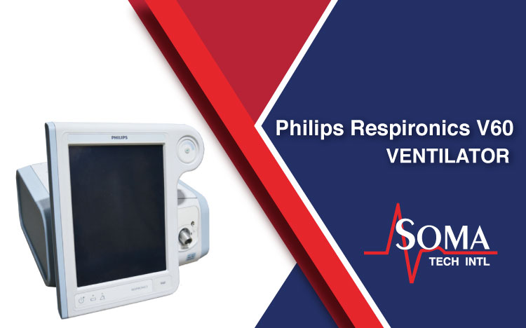 Respironics V60 Ventilator from Philips - Soma Tech Intl