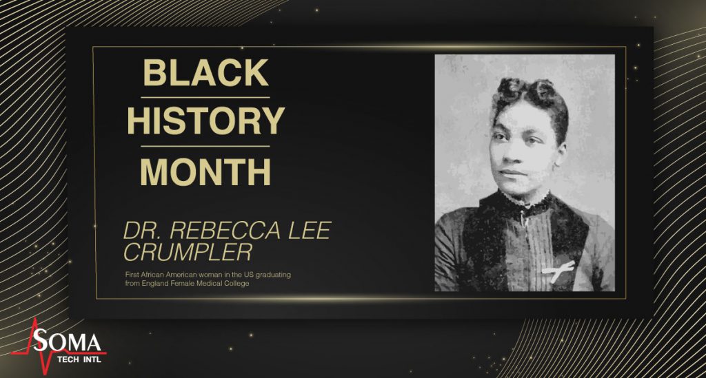 Dr. Rebecca Lee Crumpler - Black History Month - Soma Tech Intl