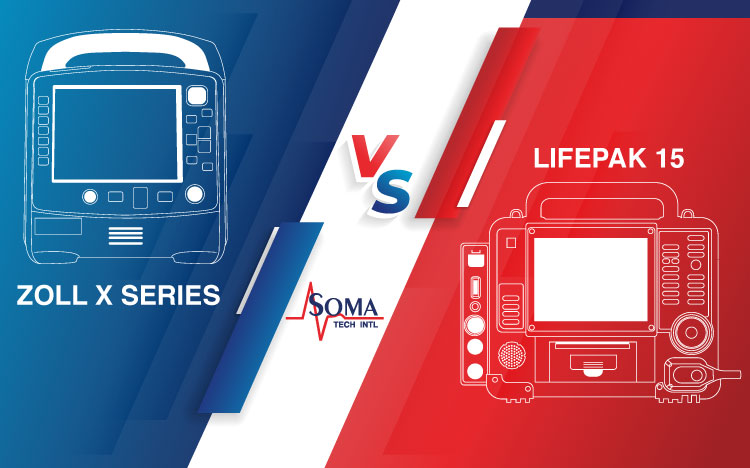 Defibrillator Comparison: Lifepak 15 VS Zoll X Series