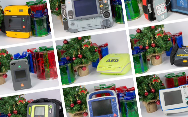 12 Days of AEDs - 12 Days of Defibrillaotrs - 12 Days of Christmas - Soma Tech Intl