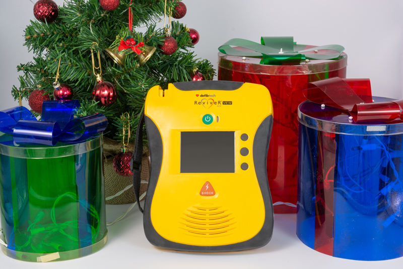 Defibtech Lifeline View DDU-2300 - Christmas AED Photo - 12 Days of Christmas