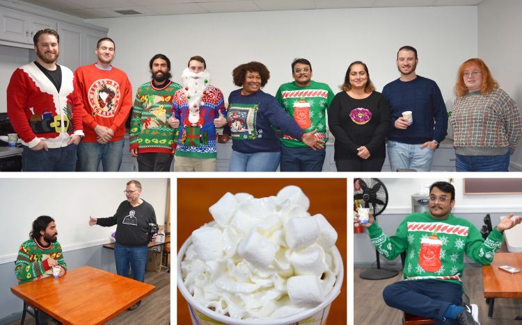 Ugly Sweater Contest - Hot Chocolate Social - Soma Tech Intl - 2021