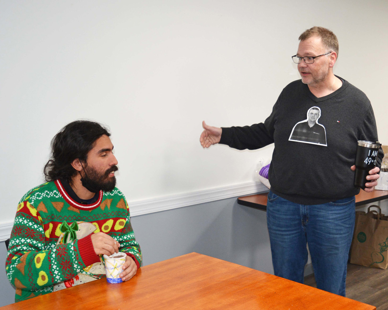 Victor Fernandes - Bruce Latourelle - Soma Tech Intl - 2021 Ugly Sweater Contest