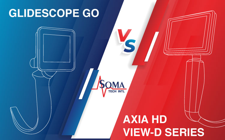 Glidescope GO VS Axia HD-View D-Series Video Laryngoscope