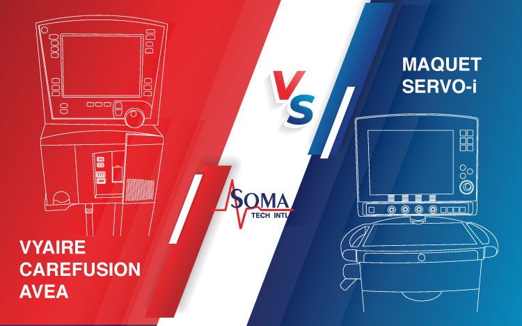 Ventilator Comparison: Vyaire CareFusion Avea Ventilator VS Siemens Maquet Servo-I Ventilator