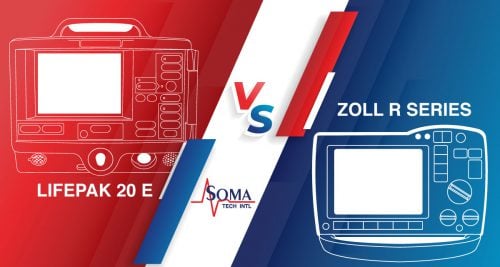 Defibrillator Comparison: Lifepak 20E VS Zoll R Series