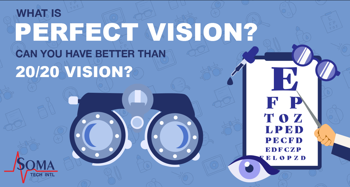 What is Perfect Vision? Can you have better than 20/20 vision? - Soma Tech Intl