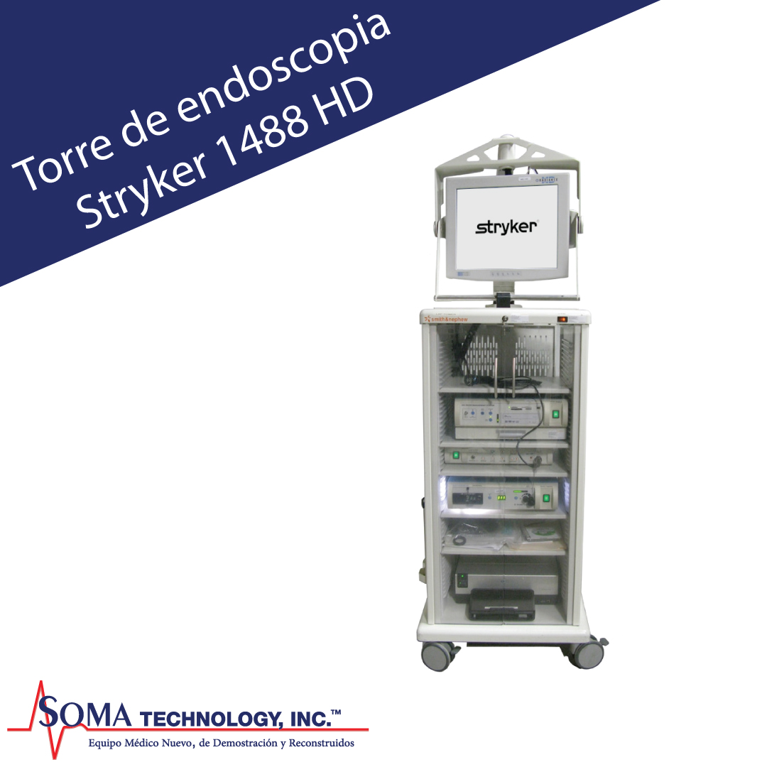 Torre de endoscopia Stryker 1488 hd - Soma Technology, Inc.