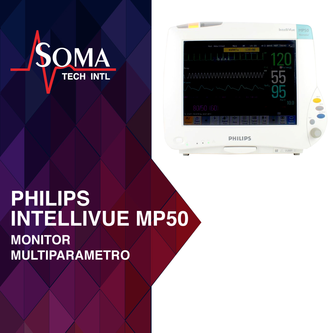 Philips IntelliVue MP50 Monitor Multiparametro