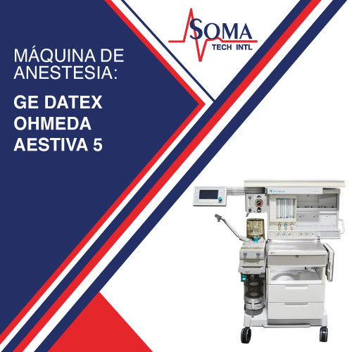 Máquina de Anestesia: GE Datex Ohmeda Aestiva 5