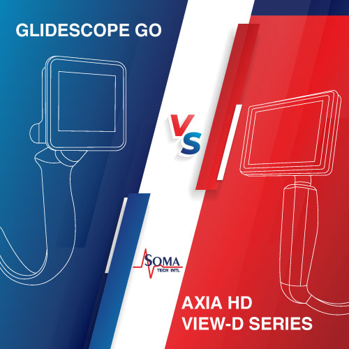 Verathon Glidescope GO VS Axia HD-View D-Series Video Laringoscopio