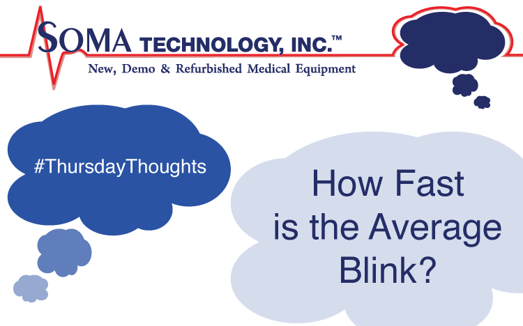 How fast is the average blink? - Soma Technology, Inc.