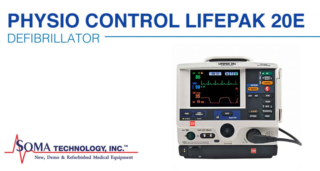 Lifepak 20e Defibrillator Aed Functions With Manual Capabilities