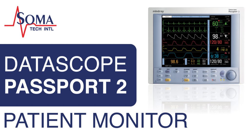 Mindray Datascope Passport 2 Patient Monitor With Intelligent Display