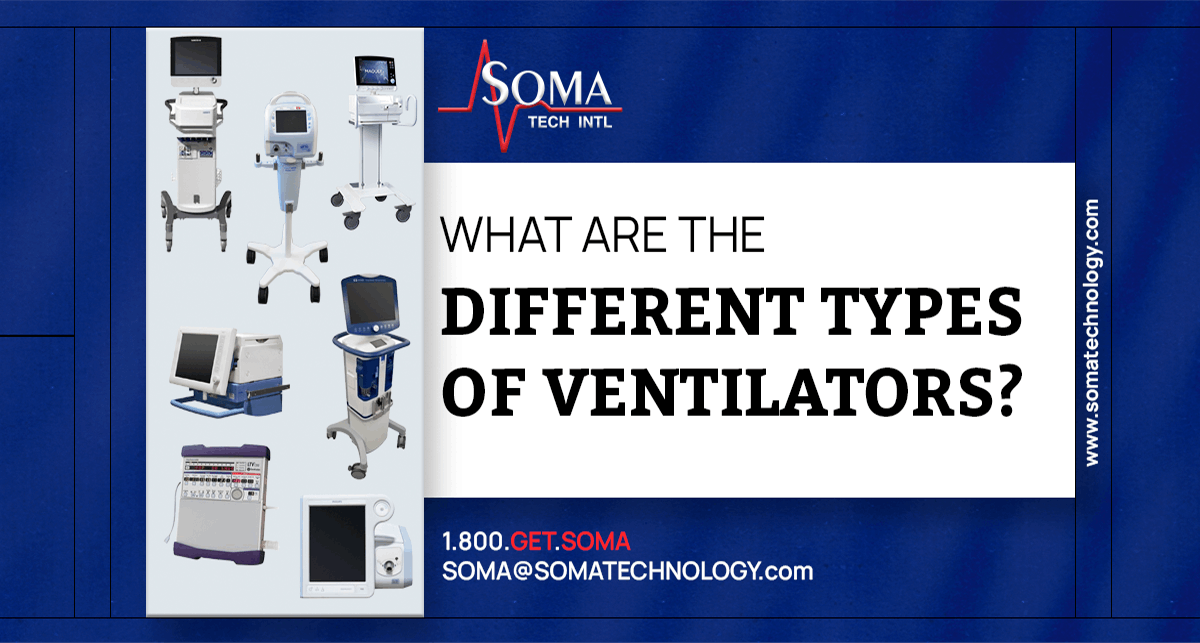 What are the different types of ventilators