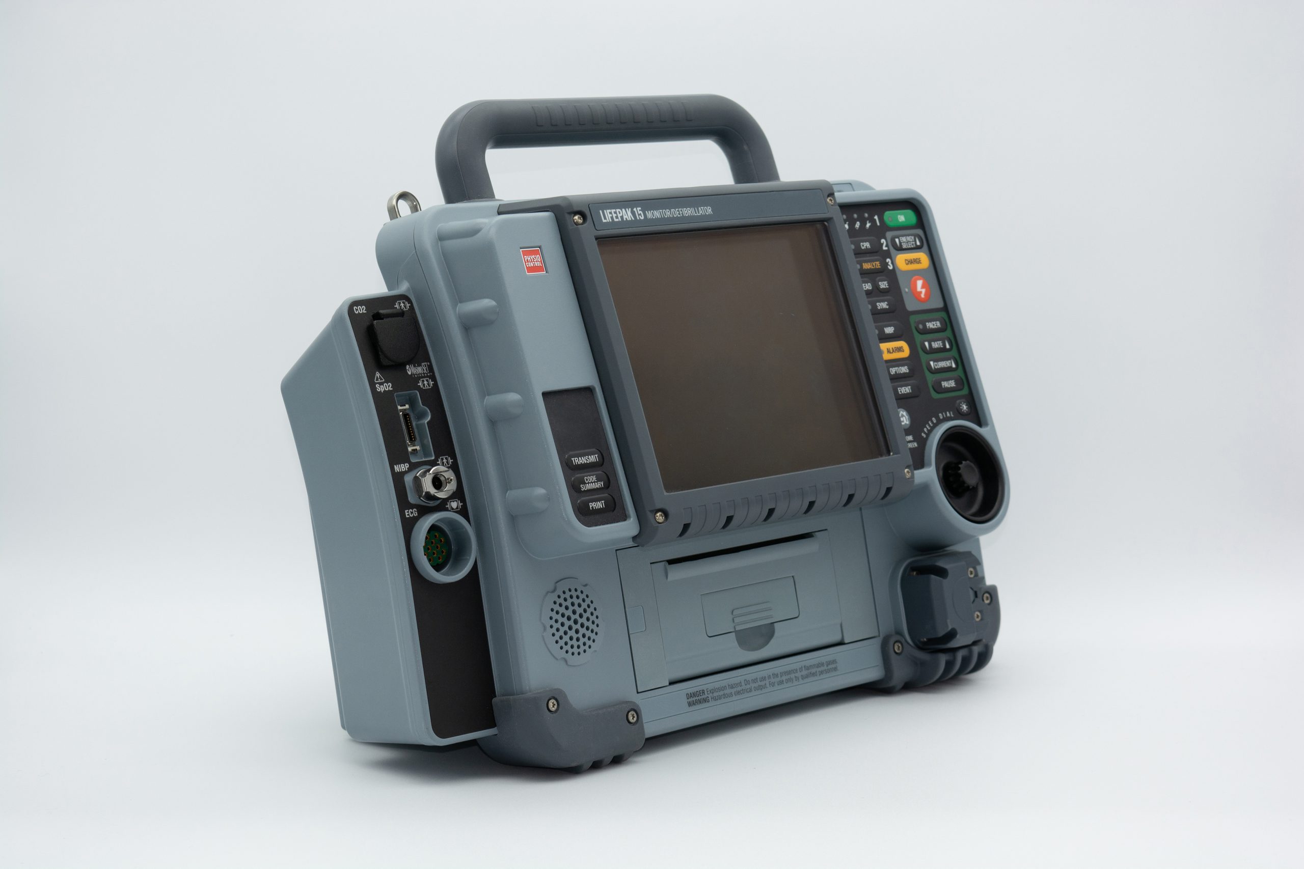 Lifepak 15 left side