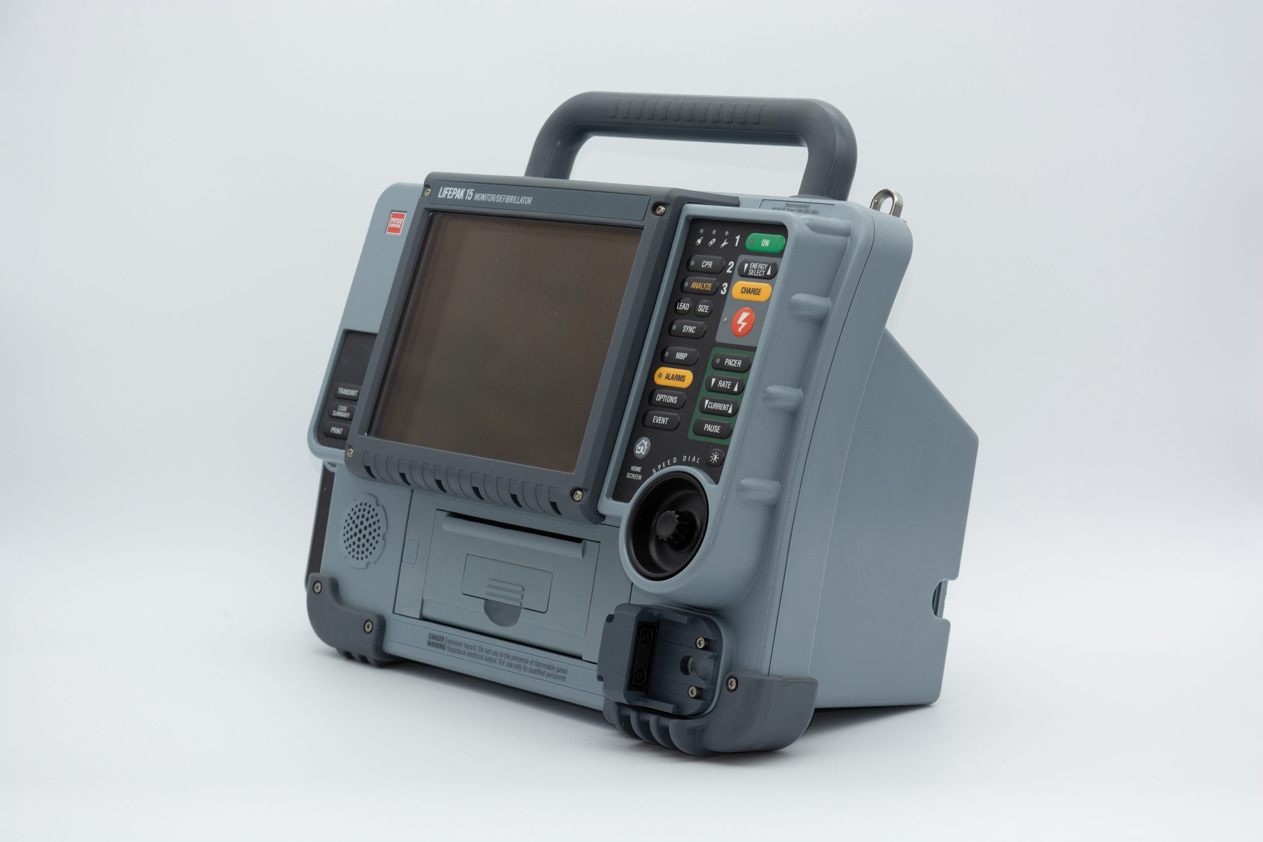 Lifepak 15 right side
