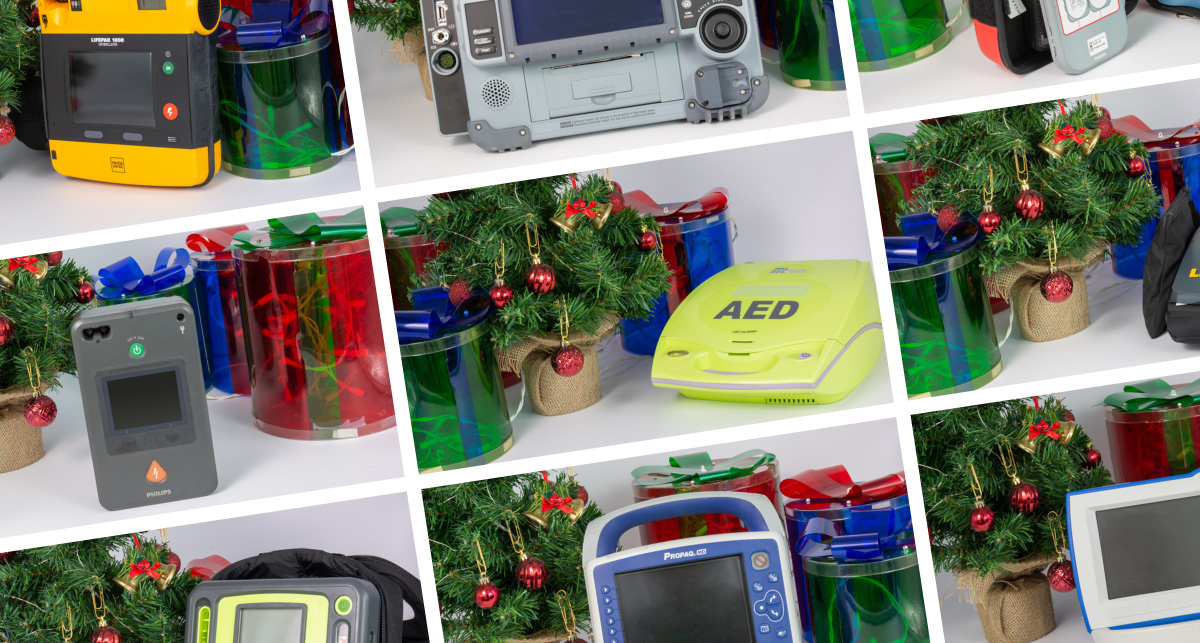 12 Days of AEDs - 12 Days of Defibrillaotrs - 12 Days of Christmas - Soma Tech Intl