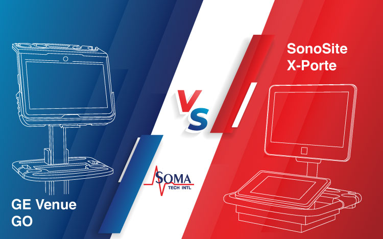 GE Venue Go VS Sonosite X-Porte Ultrasound Machine