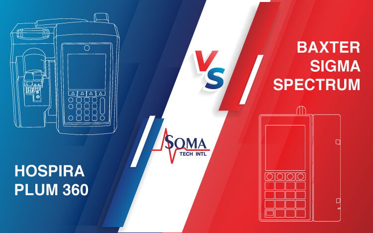 Baxter Sigma Spectrum vs Hospira Plum 360 Infusion Pump