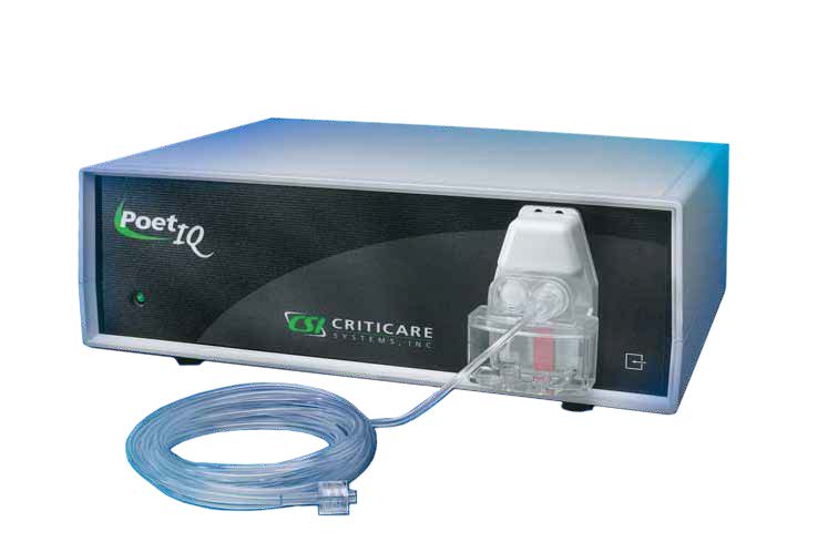 criticare poet iq 8500 co2 and agent monitor - Equipo Medico Central - Soma Technology, Inc.