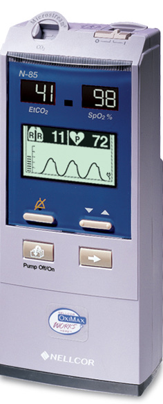nellcor nbp 85 co2 spo2 monitor - Equipo Medico Central - Soma Technology, Inc.