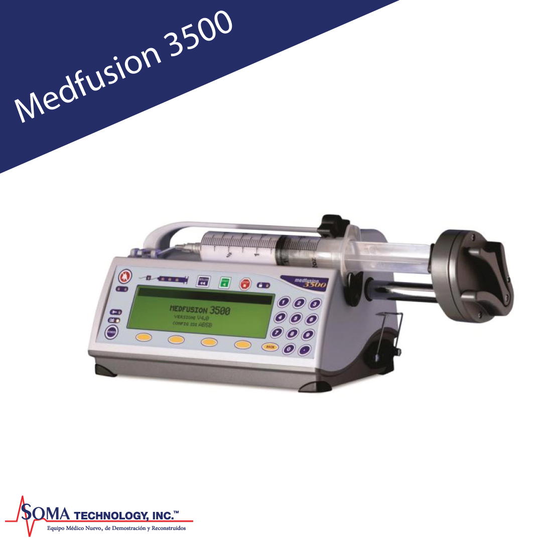 Bomba de Jeringua Medfusion 3500 Bomba de Jeringua Medfusion 3500 - Soma Technology, Inc.