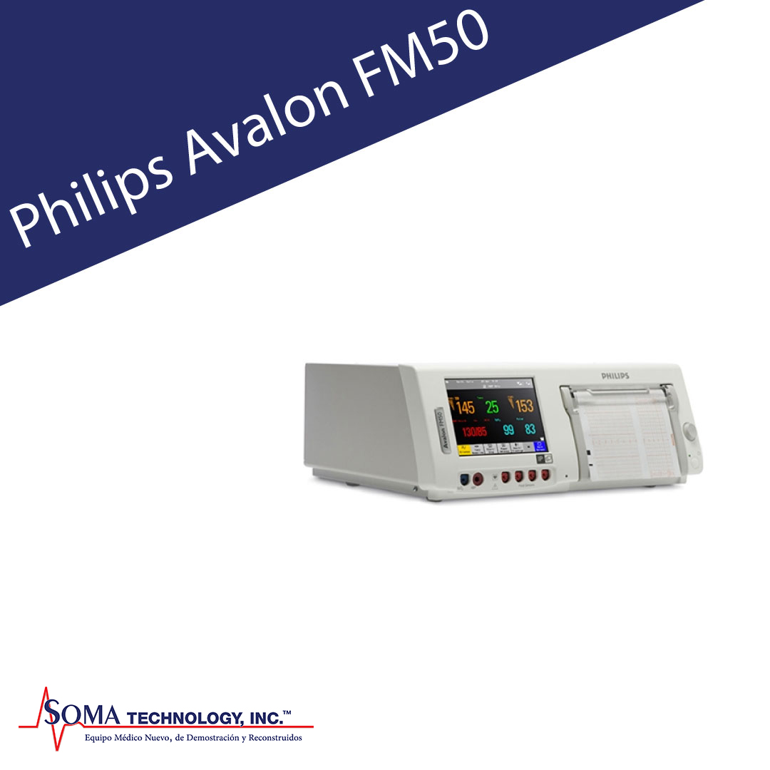 Monitor fetal Philips Avalon FM50 M2705a Spanish FM50