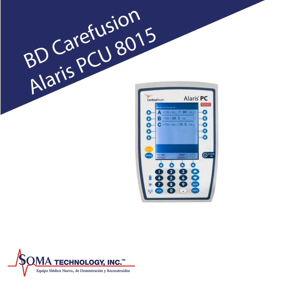 Bomba de Infusión BD Carefusion Alaris PCU 8015 Spanish Alaris 8015