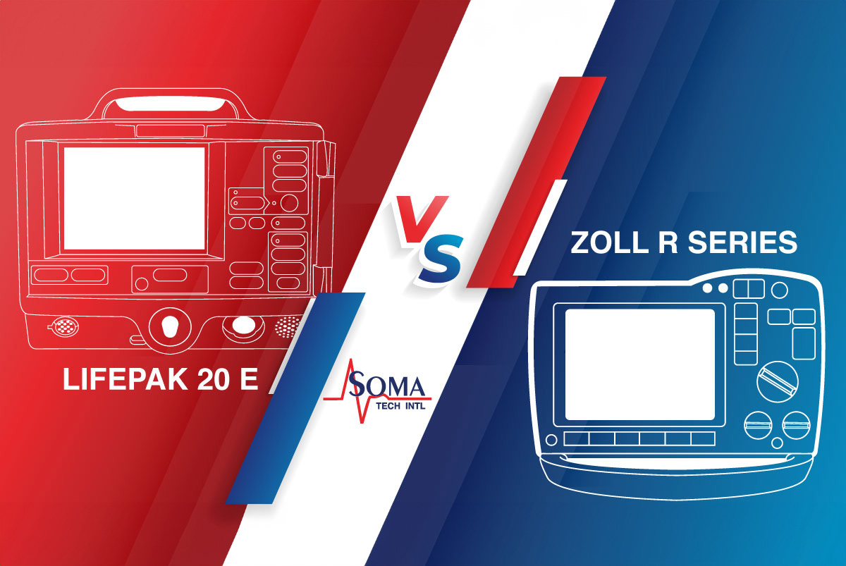 Comparación De Desfibriladores: Lifepak 20E VS Zoll R Series Comparación De Desfibriladores: Lifepak 20E VS Zoll R Series