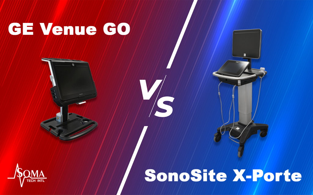 GE Venue Go vs Sonosite X-Porte Máquinas de Ultrasonido GE Venue Go VS Sonosite X-Porte Máquina de Ultrasonido