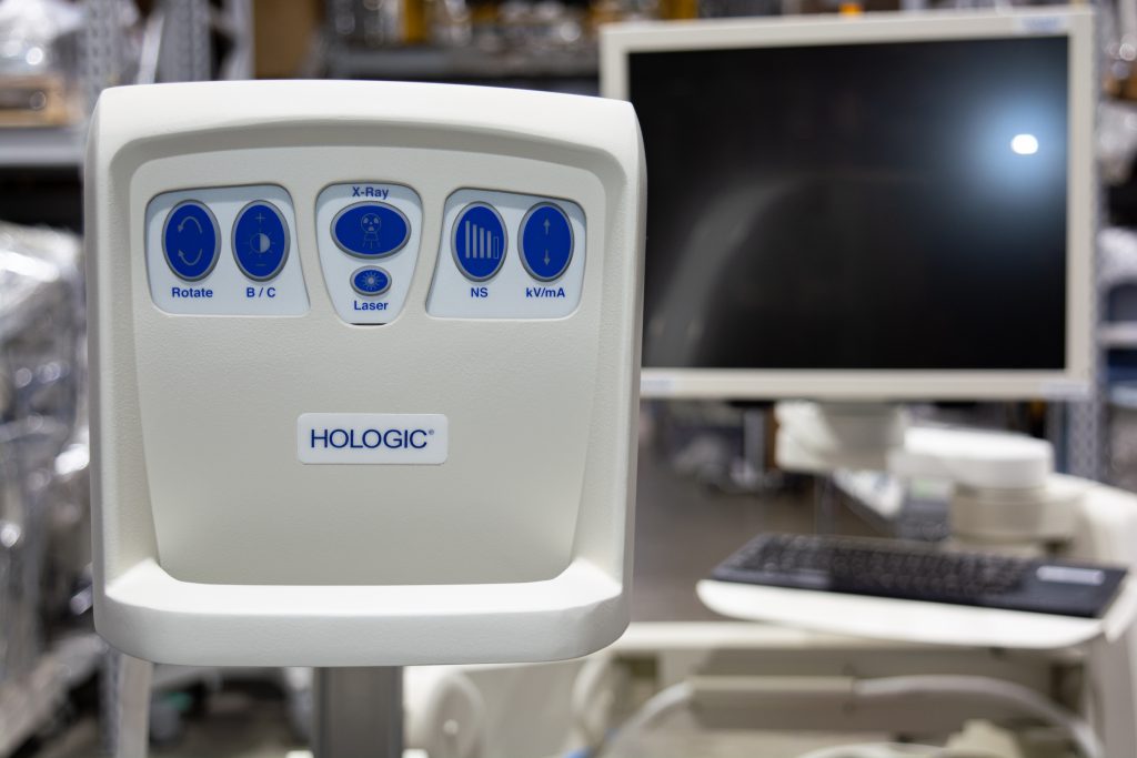 Hologic Fluoroscan Insight 2 close up