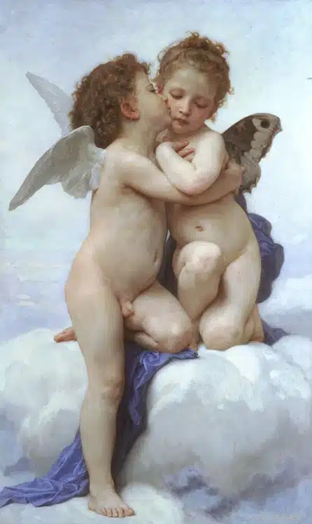 Día Internacional del Beso 4 Bouguereau LAmour et Psyche