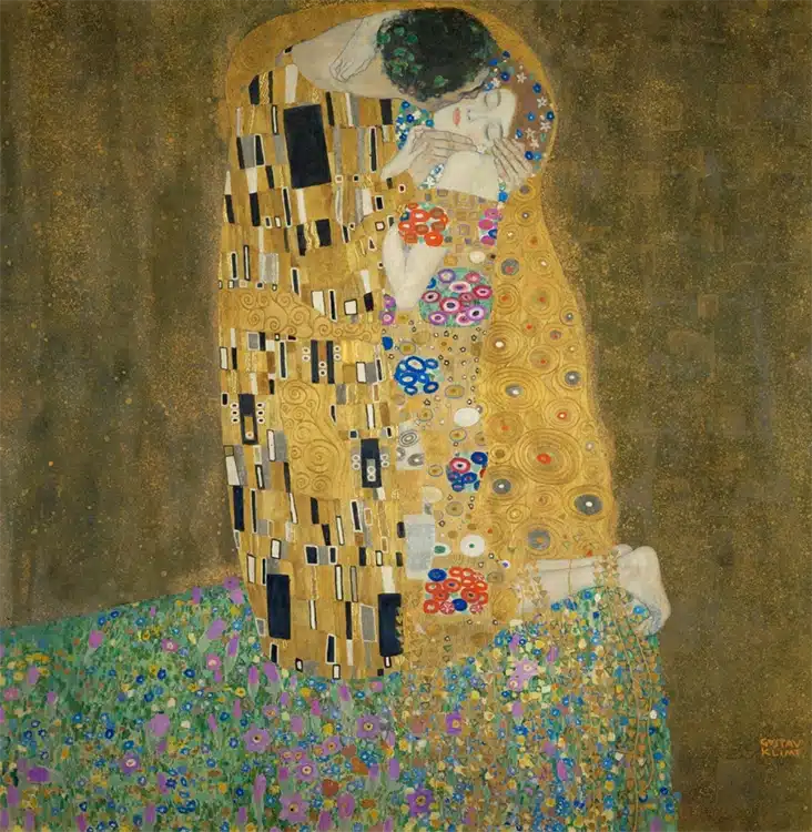 Día Internacional del Beso 6 Gustav Klimt The Kiss