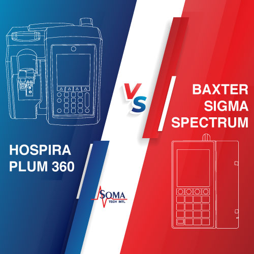 Hospira Plum 360 VS Baxter Sigma Spectrum Bomba de Infusion Hospira Plum 360 VS Baxter Sigma Spectrum Bomba de Infusion