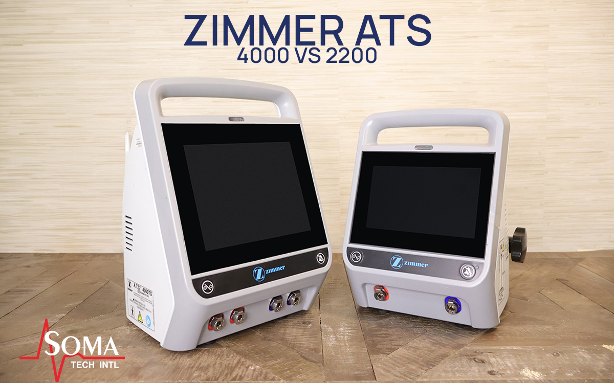 Comparación de torniquetes: Zimmer ATS 4000 vs 2200 Comparación de torniquetes: Zimmer ATS 4000 vs 2200 - Soma Tech intl'