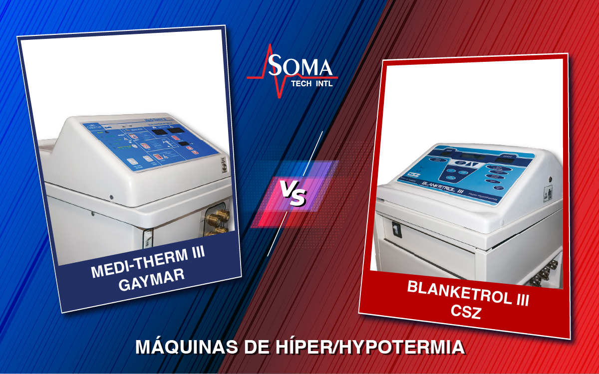 Comparición entre las máquinas de híper/hipotermia Gaymar Medi-Therm III y CSZ-Blanketro III Comparición entre las máquinas de híper/hipotermia Gaymar Medi-Therm III y CSZ-Blanketro III