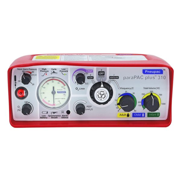 ventilador de ICU Medical paraPAC Plus