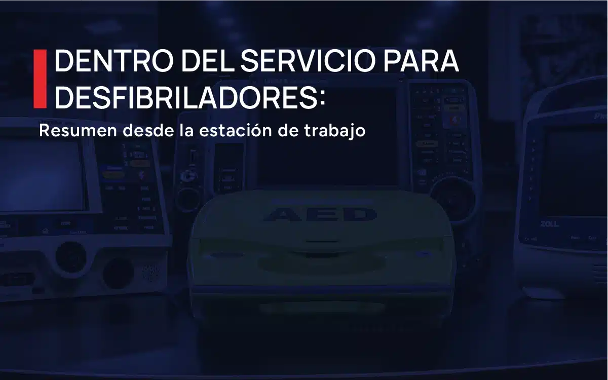 Dentro del Servicio para Desfibriladores