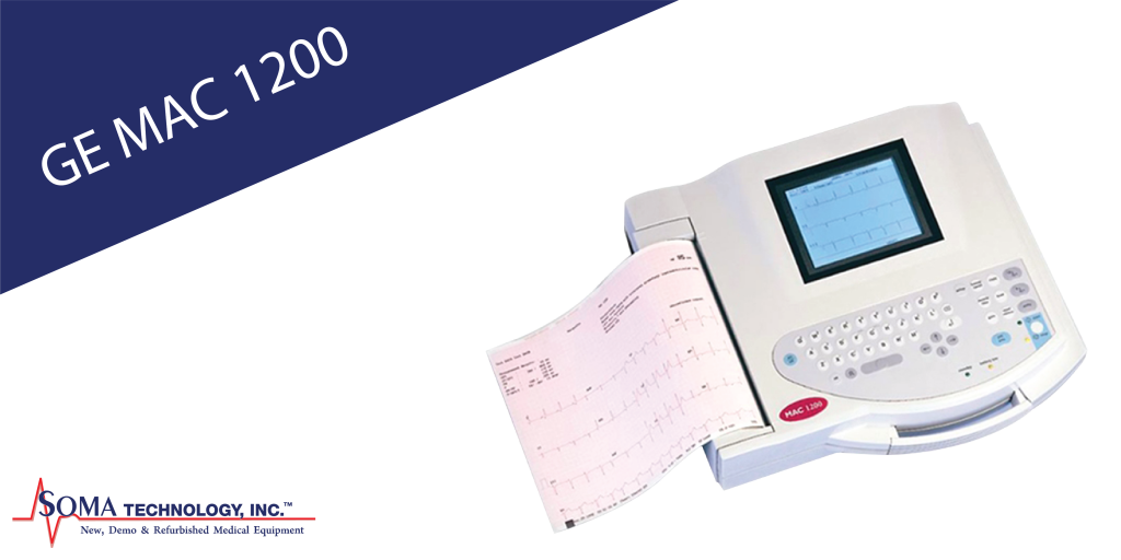 Ge Mac 1200 Ekg Machine - Ecg - Soma Technology, Inc.